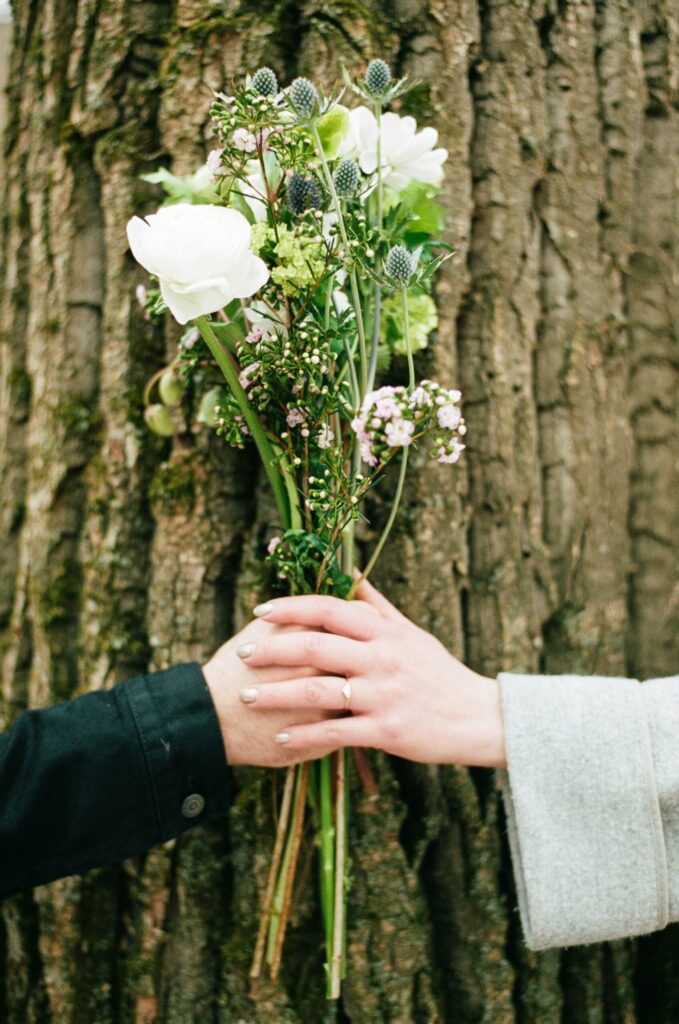 matrimonio nel bosco